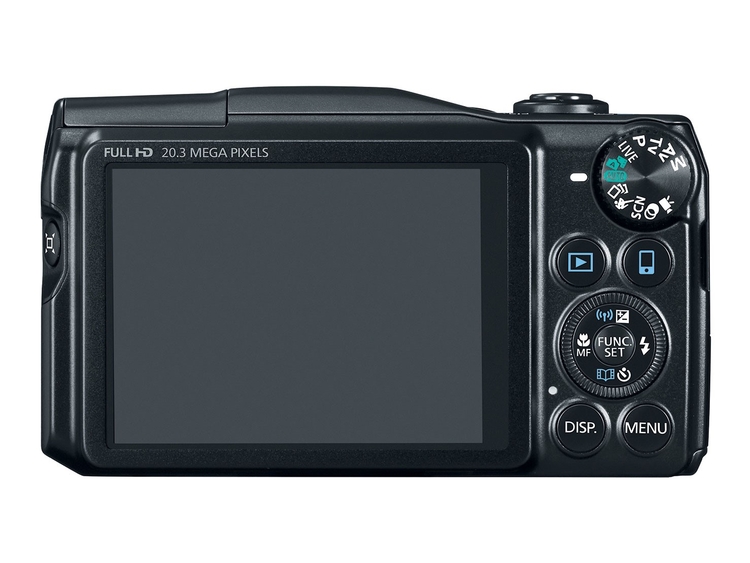 Canon PowerShot SX710 HS - widok na tylny panel